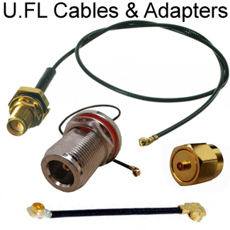 U.FL cables & adapters