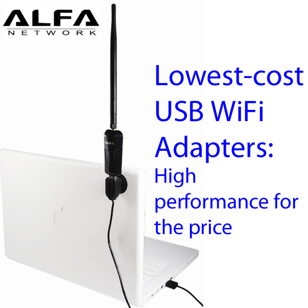 Alfa's low-cost WiFi USB adapters: High performance for the cost