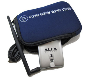 Waterproof bag for Alfa WiFi adapters AWUS036H AWUS036NH