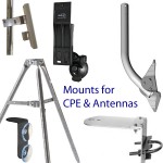 Mounts for Ubiquity Nanostations, antennas, bridges, Access Points