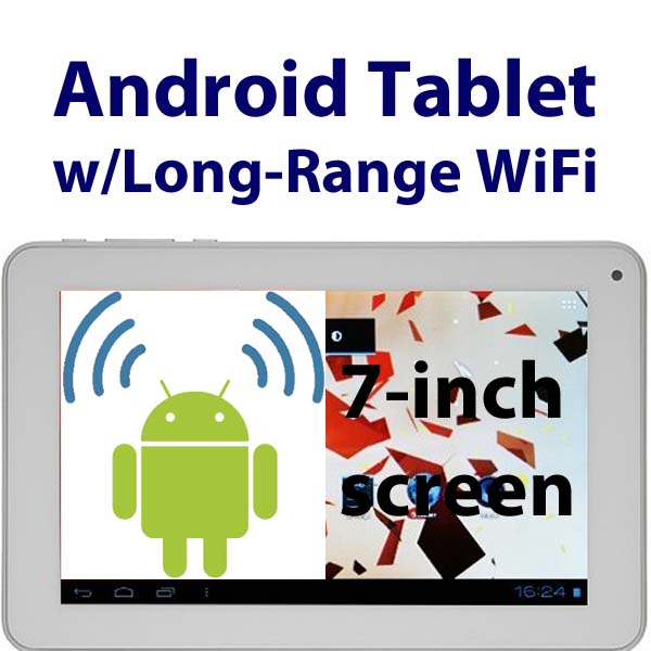 Wifi range. Android Table.