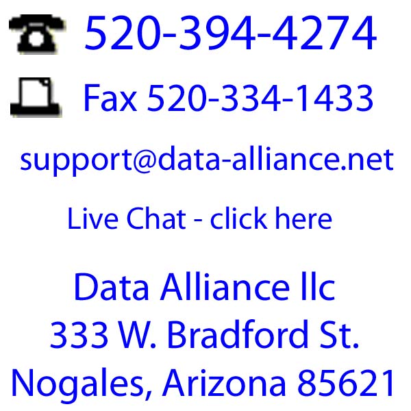 Data Allince Contact information