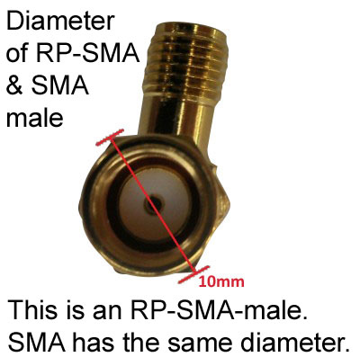 RP-SMA Diameter