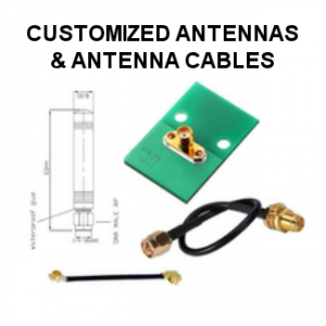Customized antennas and antenna cables